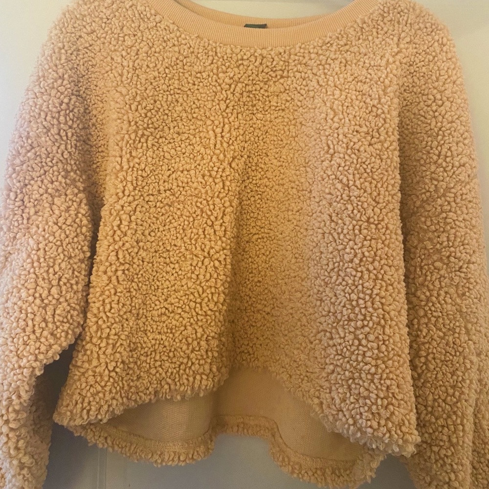 “Sherpa” crop top